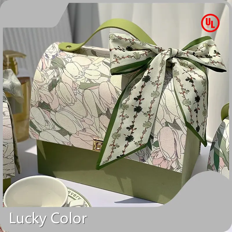 Lucky Color Present Boxes with Lids Paypal Factory 1