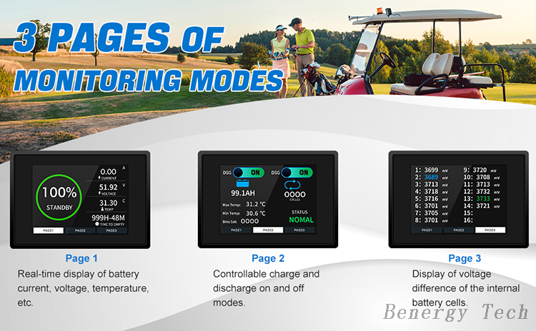 Литиевый аккумулятор для гольф-кара, 12 В BPS-36105AHP - - Benergy 4