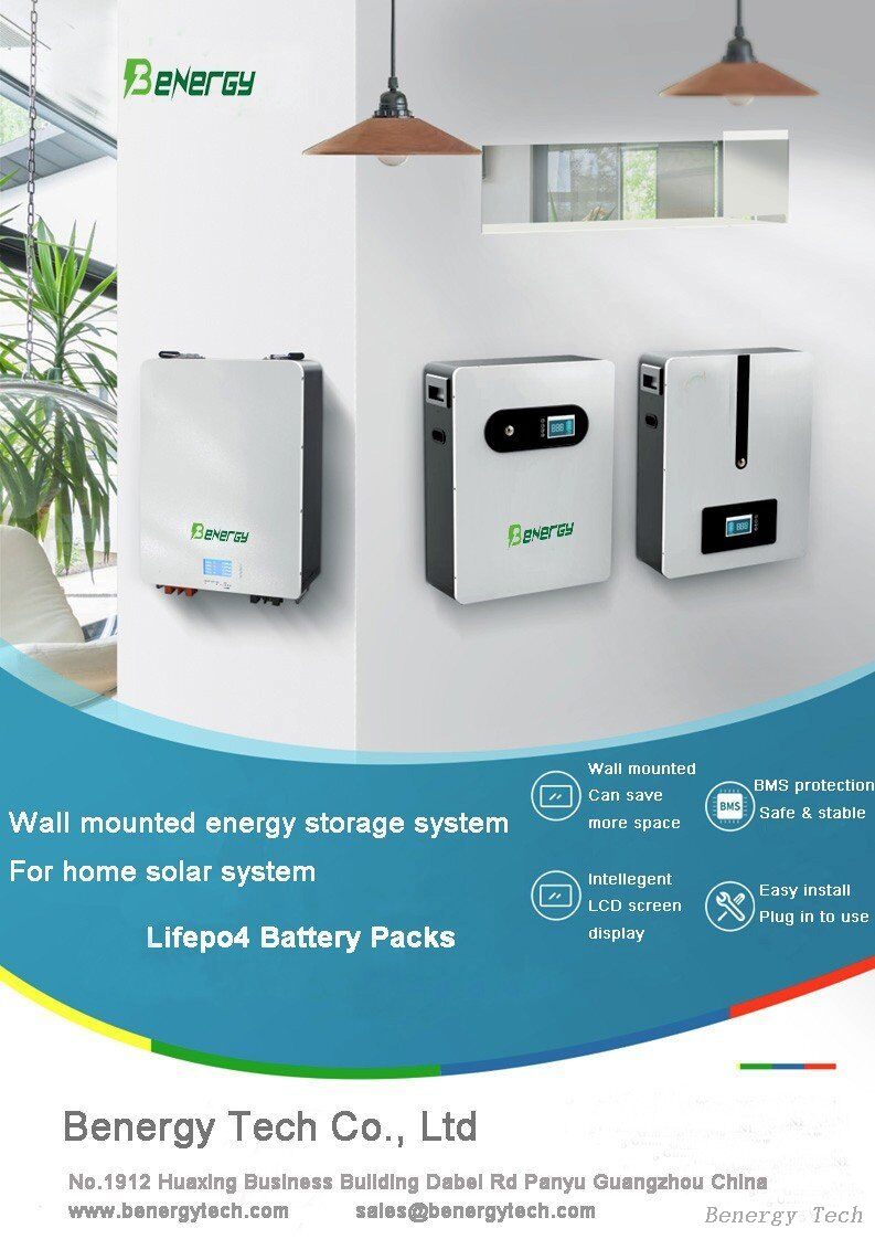 Изготовленная на заказ литиевая батарея Benergy от Benergy 3
