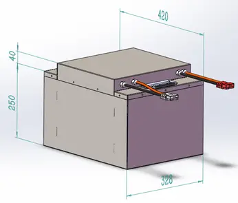 Pacote de bateria de íon de lítio 24 V 70,54 libras da Benergy 3