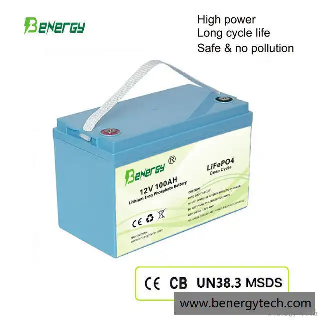 Solar Street Lithium Battery 12V 100AH Battery Pack with Bluetooth heating system 1