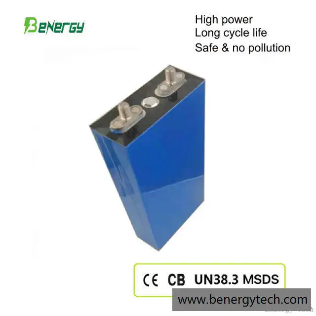 Rechargeable 3.2V 15AH Lifepo4 Prismatic Cell 4C Fast charge Battery 5C continuous discharge 1