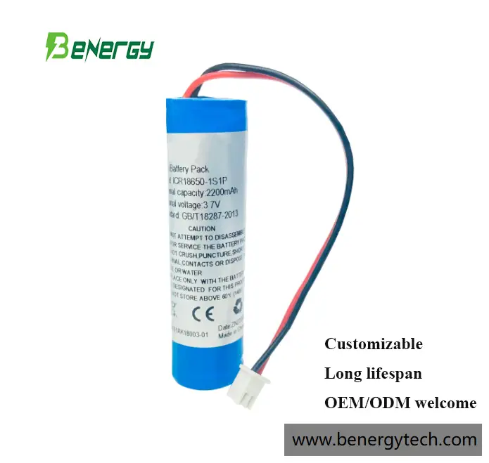 14500 bateria recarregável de 3.2V 500mAH AA 1