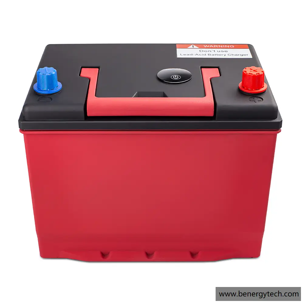 Bateria de lítio de ciclo profundo para partida de carro 12V 60AH Lifepo4 Bateria 1