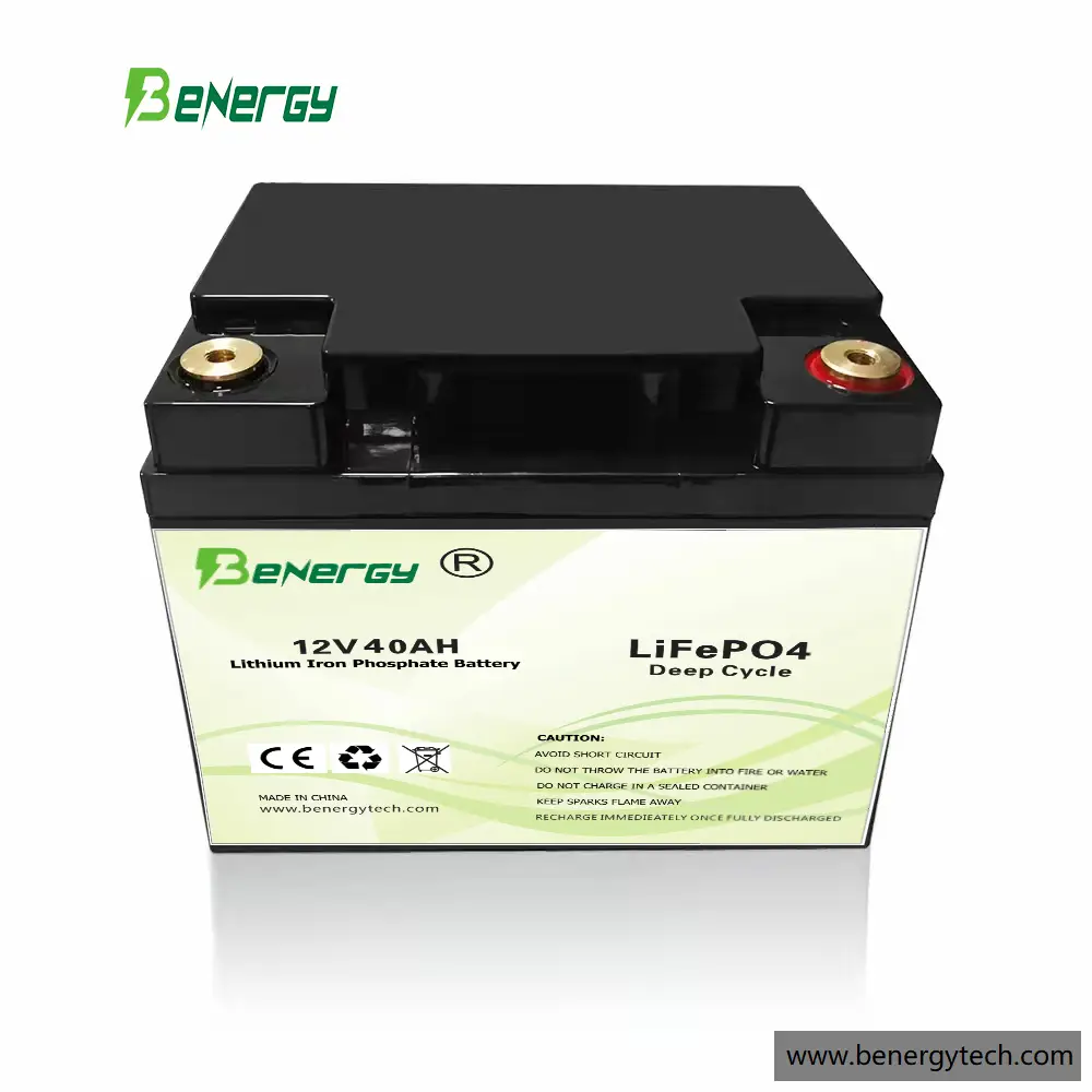 Lifepo4 Battery 12V 36AH 40AH for Golf Trolley Golf Cart 1