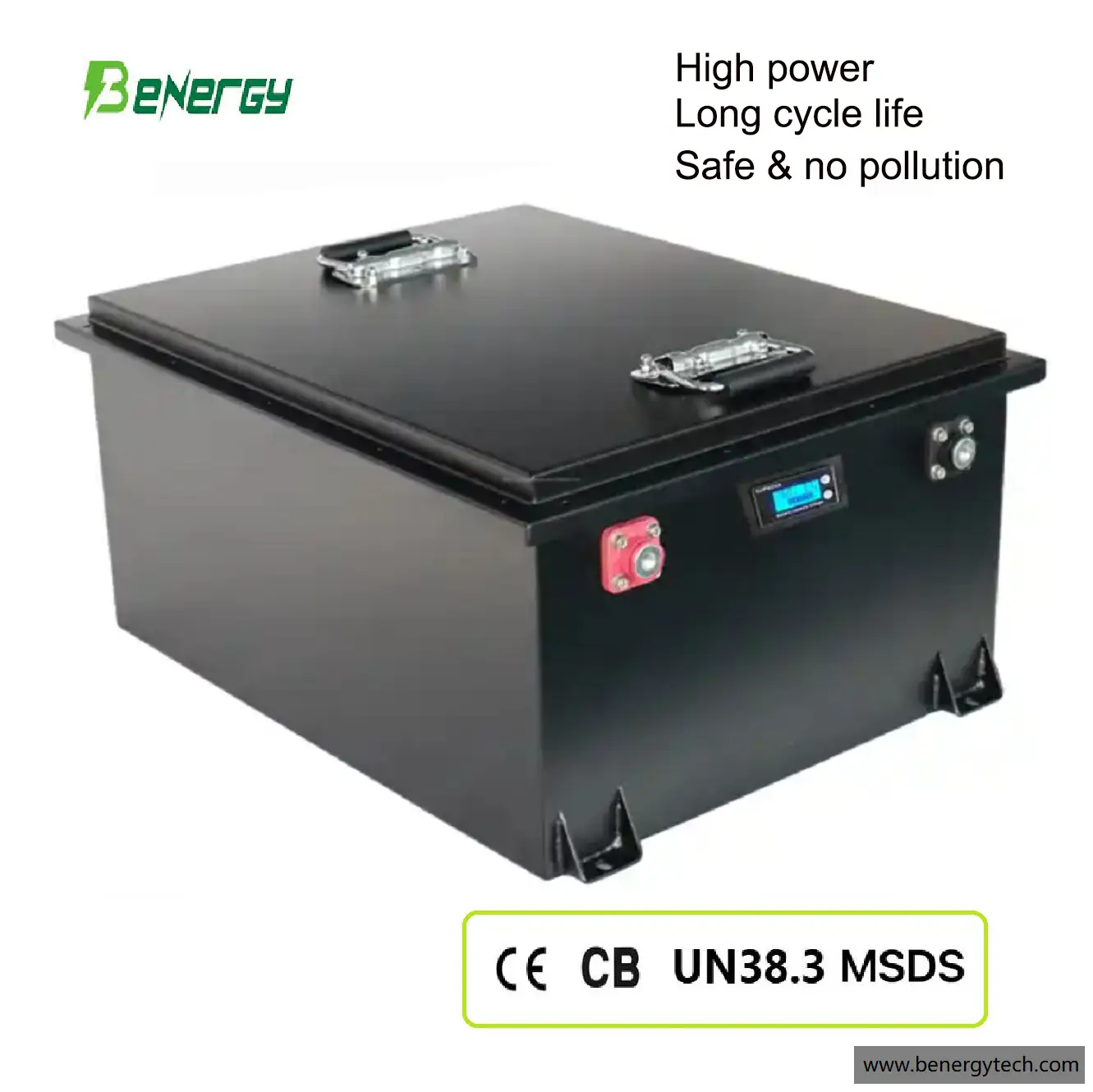 Batterie Lifepo4 rechargeable 36V 50AH pour voiturette de golf électrique, voiture de golf, voiture de club 1