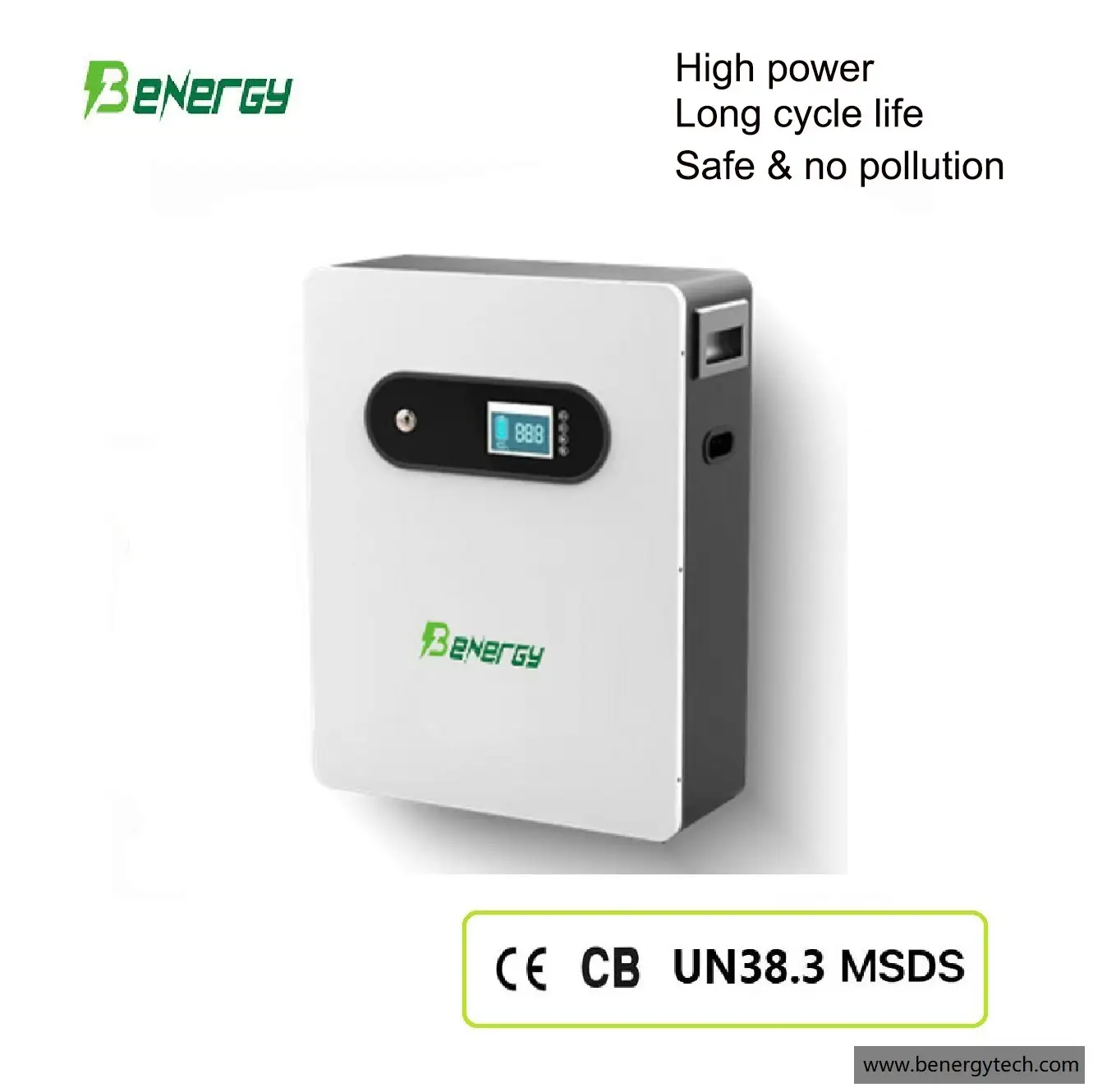 Bateria solar home 48V 100AH ​​51.2V 100AH ​​5Kwh 10Kwh do bloco LiFePO4 da bateria de íon de lítio 1