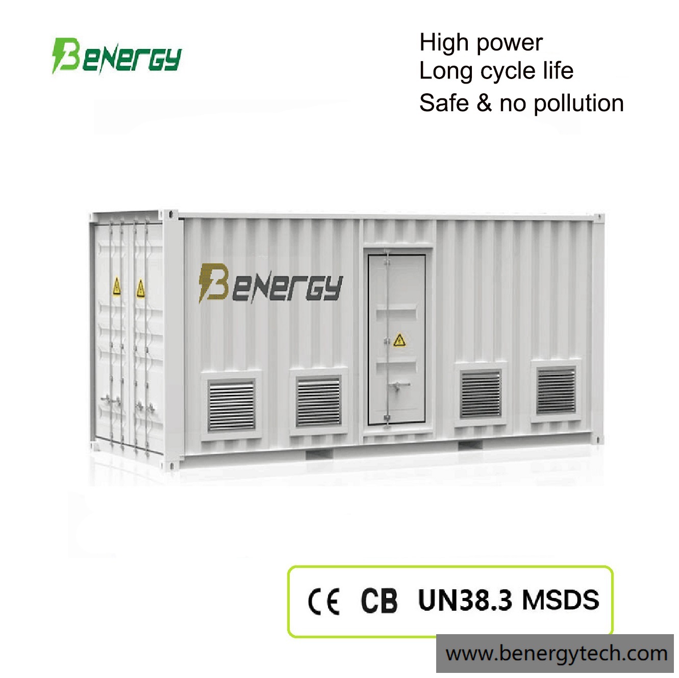20ft 1000kwh Energy Storage System 500kw Hybrid Container 1MWH Solar ...