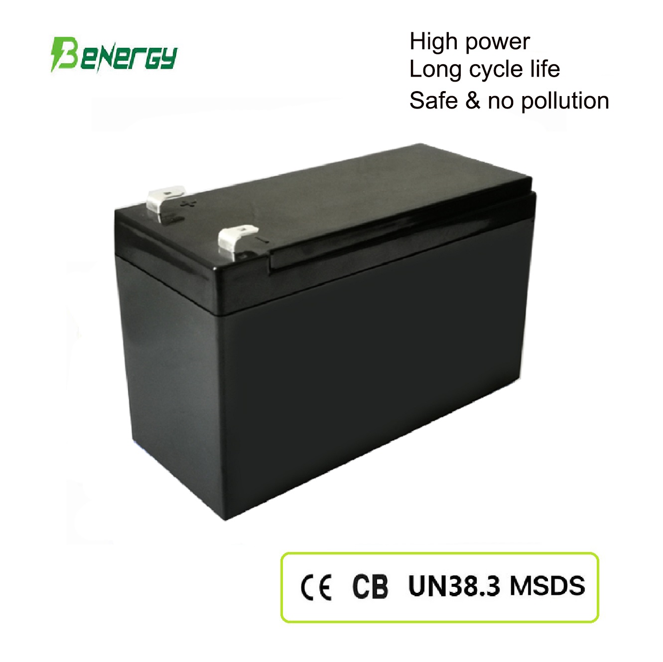 Rechargeable 12V 8Ah Ultra Safe Li Ion Battery for Sonar Ice Fishing ...
