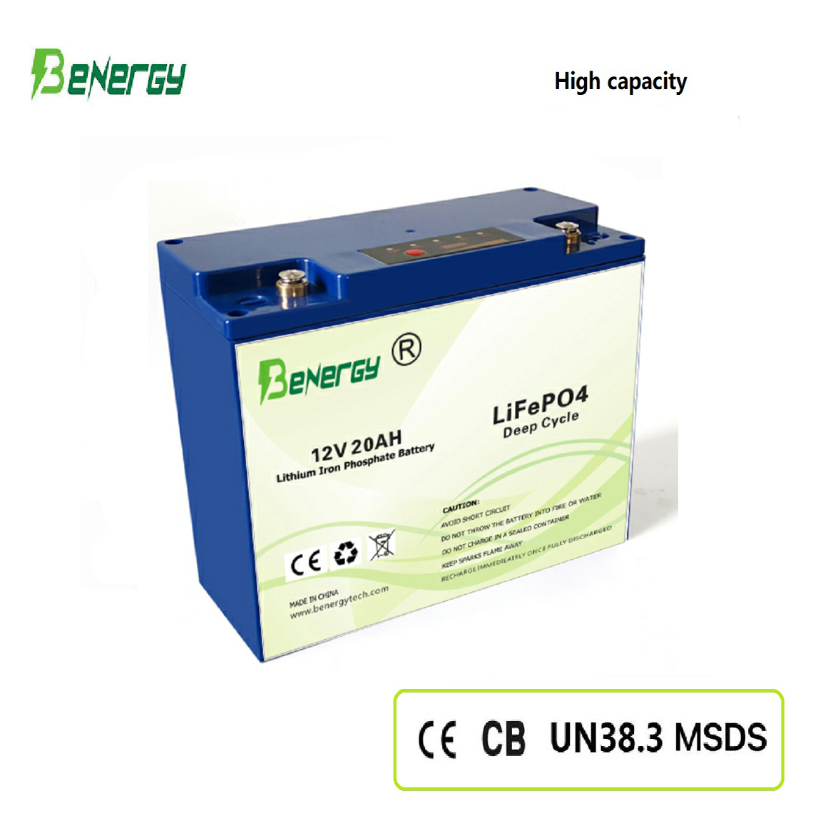 Лучшая литиевая батарея емкостью 150 Ач, 181*77*168 мм (W Benergy 2
