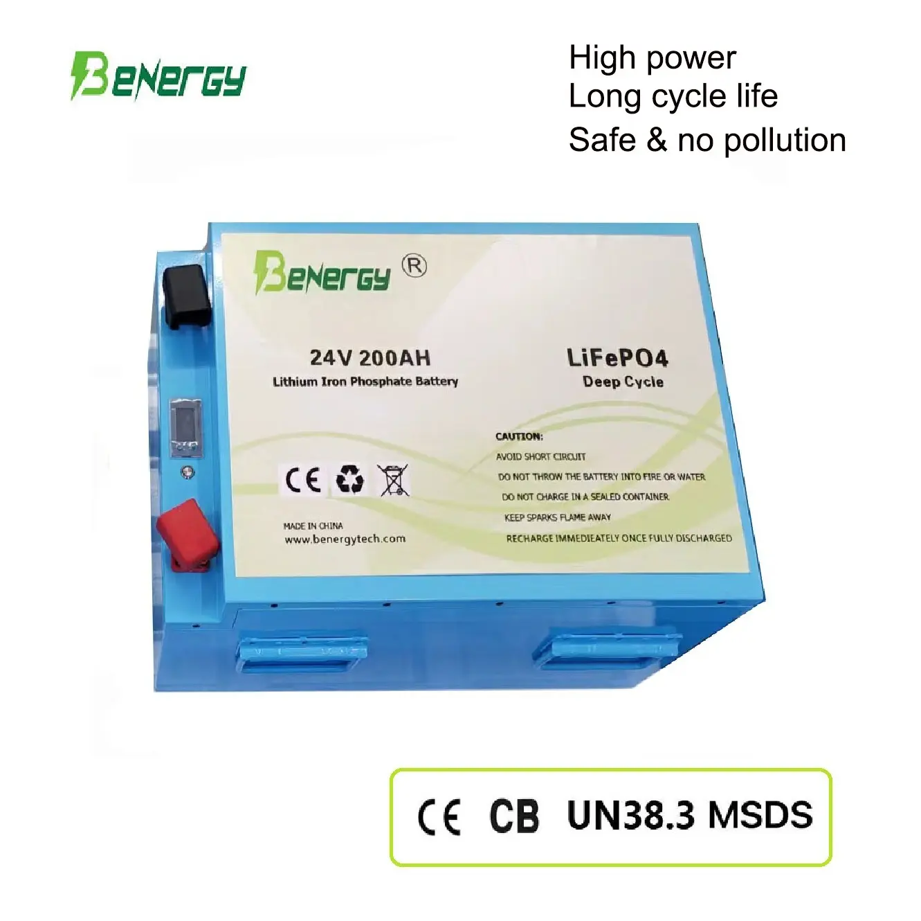 Empresa de baterias de lítio Benergy por Benergy 2