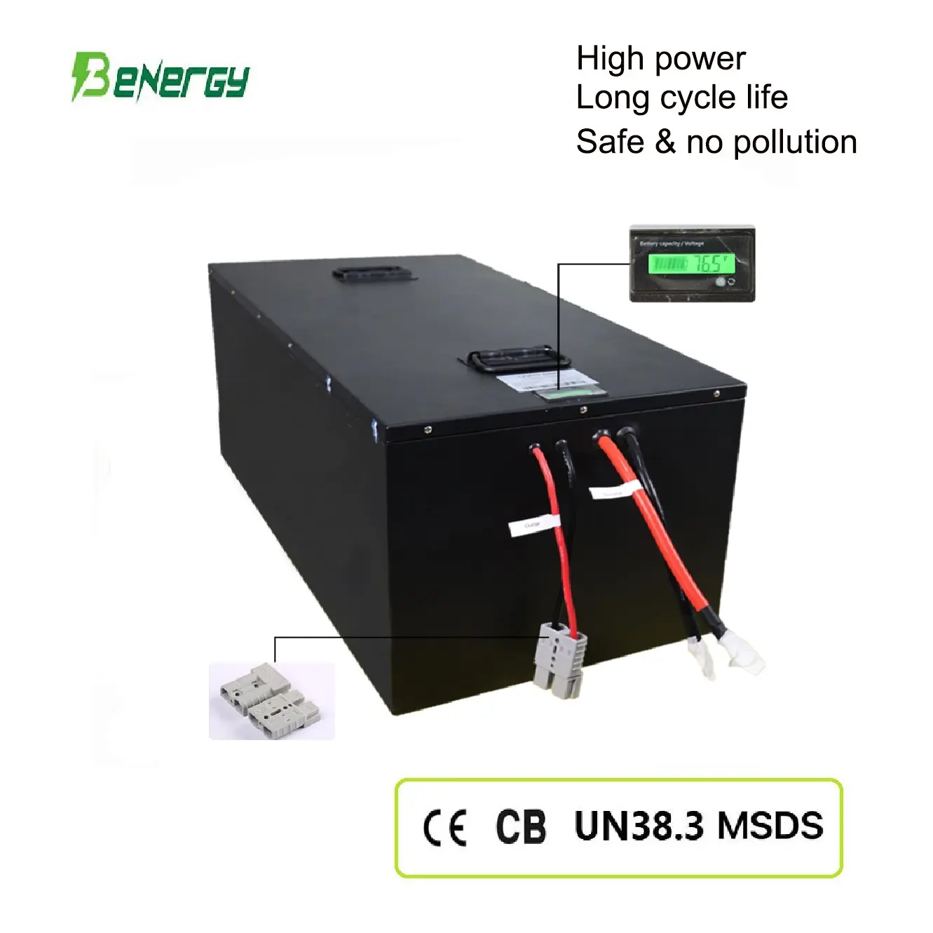 Pacotes de bateria de íon de lítio personalizados 14,96 * 13,78 * 12,60 por Benergy 2