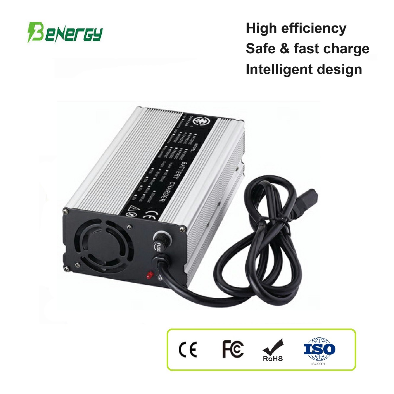 Зарядное устройство Lifepo4 48 В, 1,2 кг ± 50 г, от Benergy 2