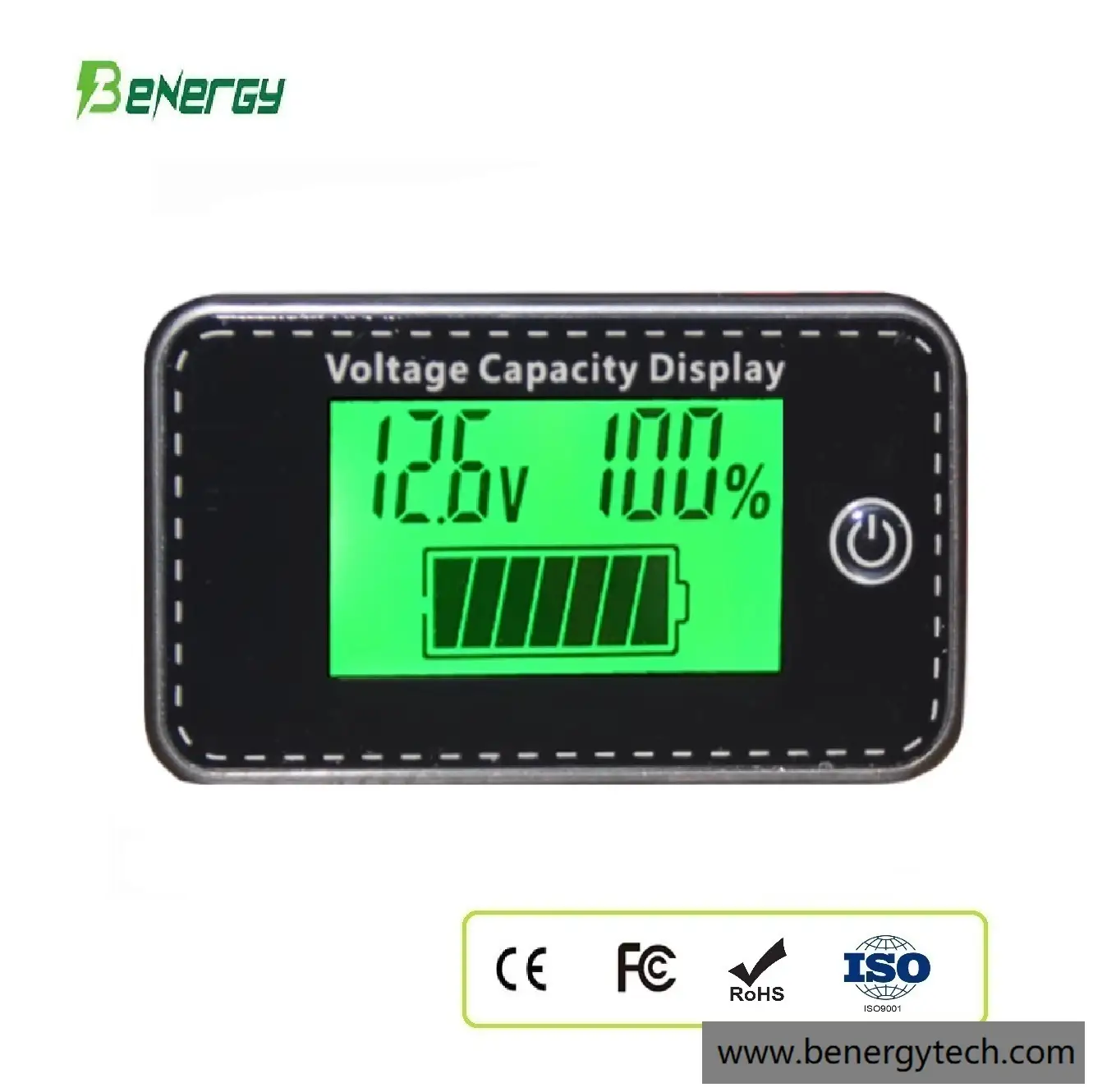 L'indicateur LCD SOC de la batterie indique l'état de la batterie en temps réel 1