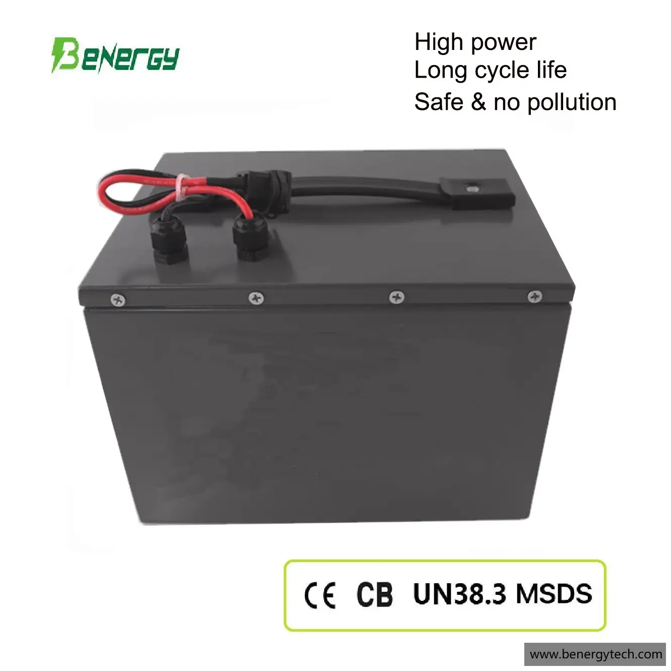 E-scooter battery 60V 20Ah Rechargeable Lifepo4 Battery Pack Lithium Iron Phosphate 1