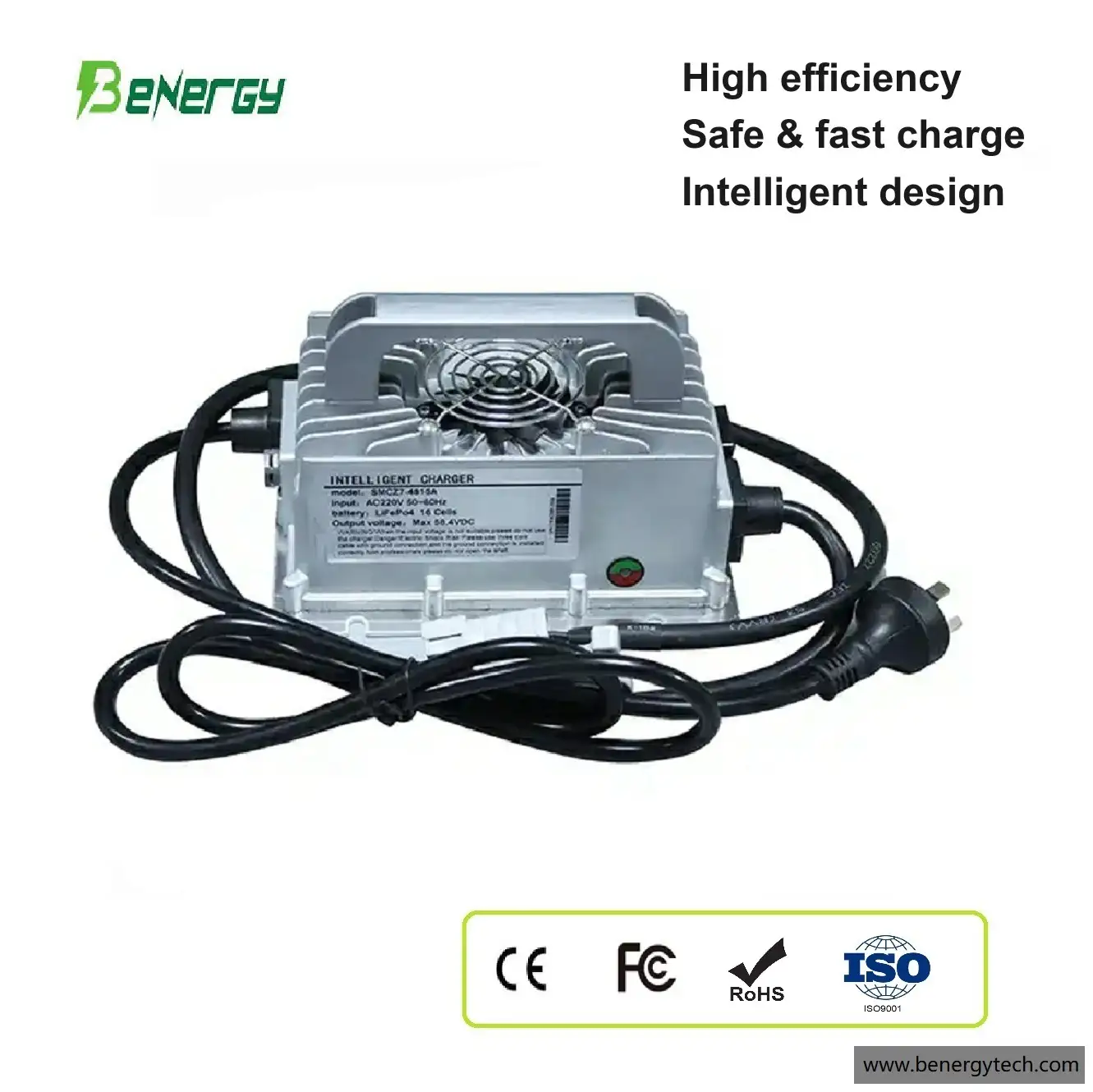 1400W 72V 15A Fast Charge Lithium Battery Pack Charger 1
