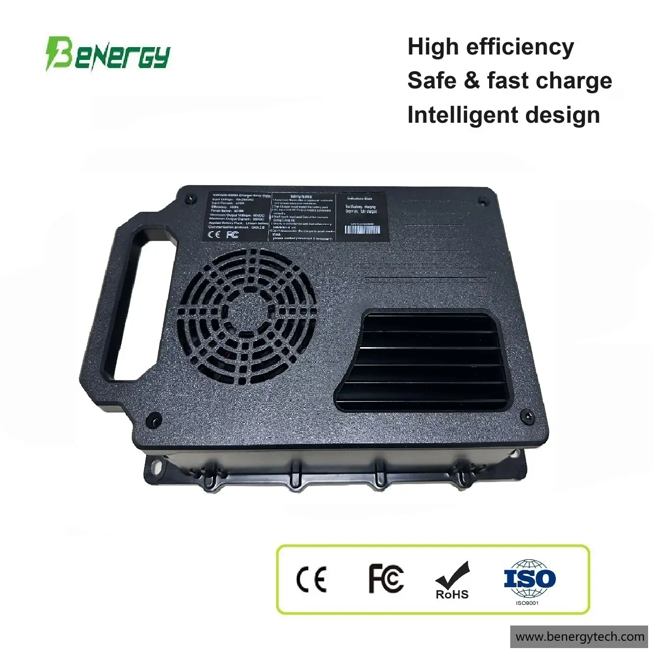 IP65 Waterproof 48V 50A Golf Cart Battery Charger - Intelligent Forklift Battery Charger 1