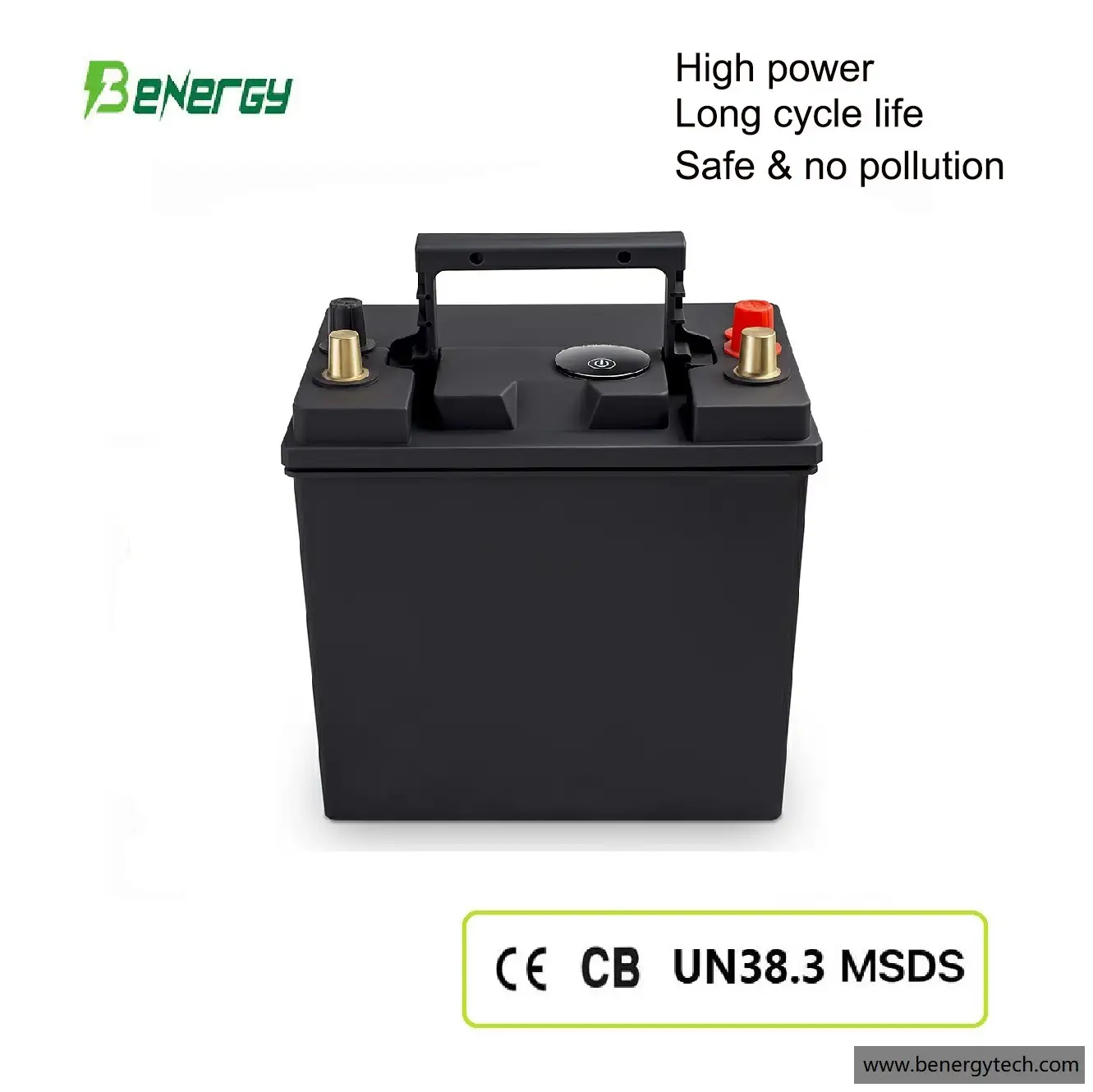 Car truck Starting Battery Jump start battery 12V 30AH 40B19L 1
