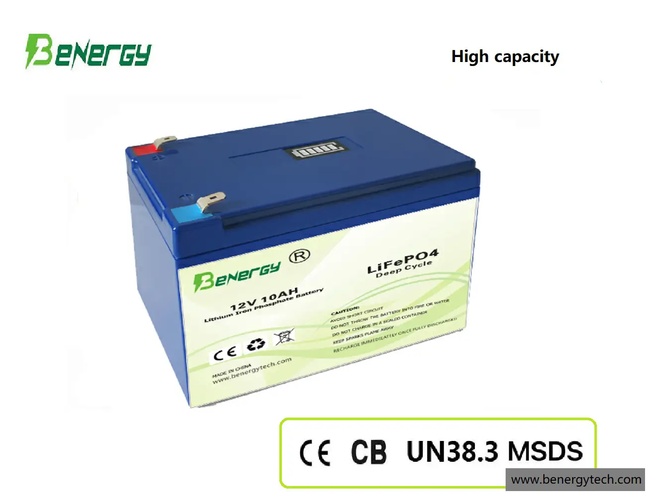 12V 10AH LiFePO4 Battery for Agricultural Sprayers | 2000+ Cycles, Waterproof & Shockproof Design 1