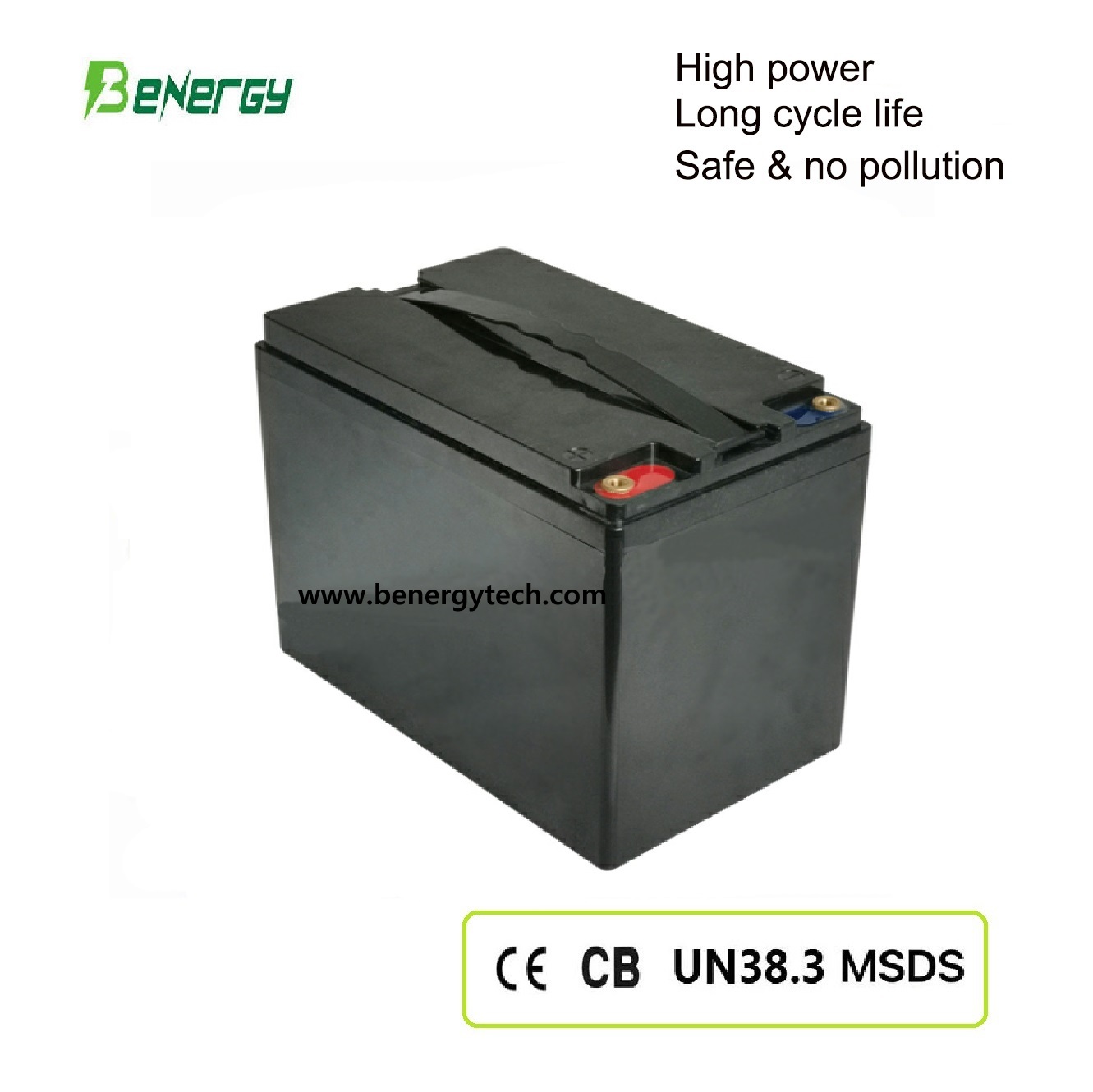 Long cycle life 12V 54Ah Lithium Battery for Solar Systems, UPS Backup & Electric Vehicles 2