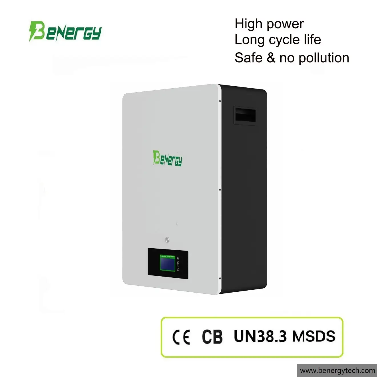 Batería solar de pared LiFePO4 de 48 V y 100 Ah (5 kWh): sistema de almacenamiento de energía para el hogar 1