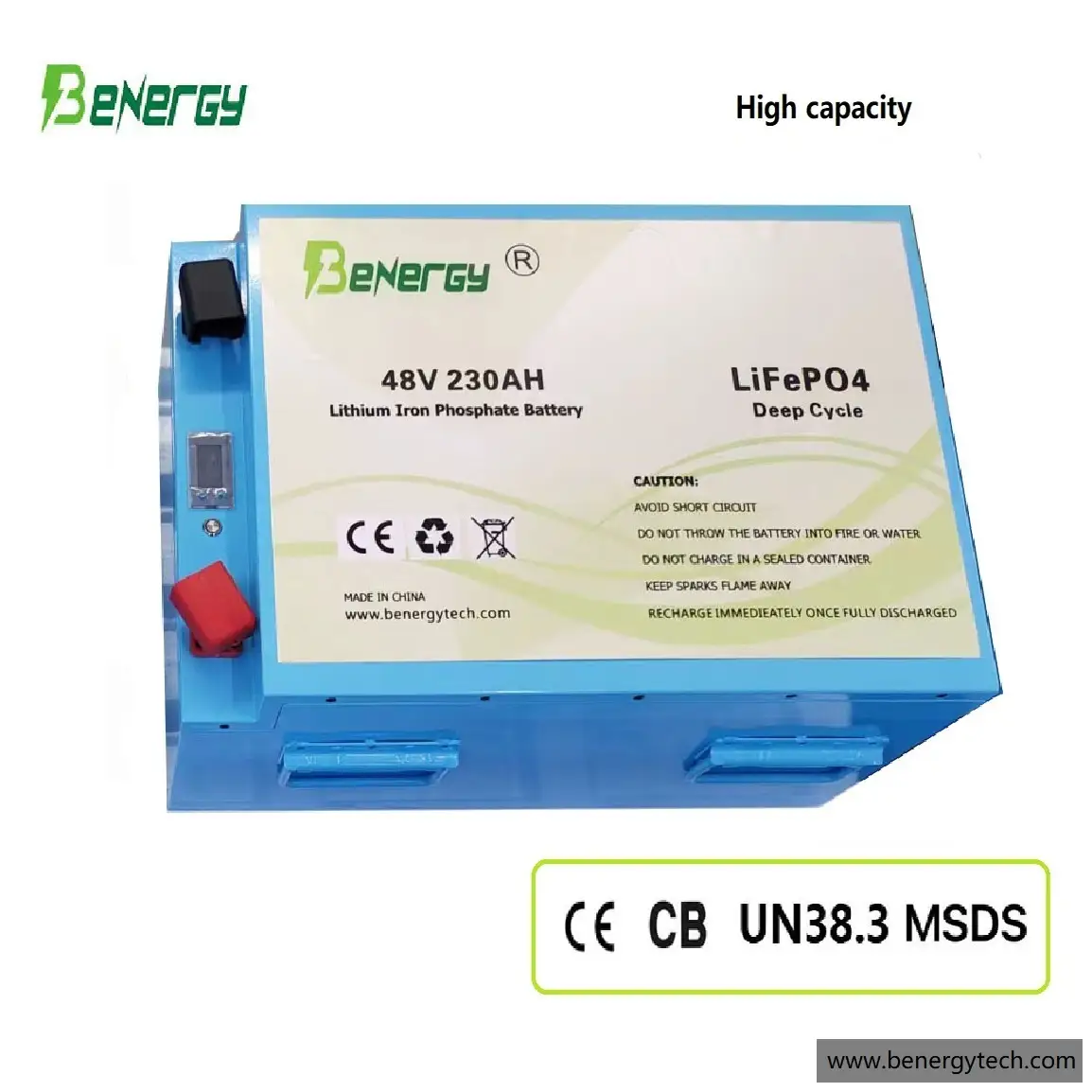 High Power Lifepo4 Battery 48V 230Ah  boat battery for electric boat, marine, sailboat, yacht, caravan 1