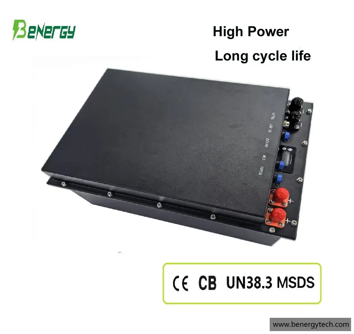 High-Capacity 51.2V 163Ah LiFePO4 Battery | Drop-in Replacement for Boat, Marine, Golf Carts 1