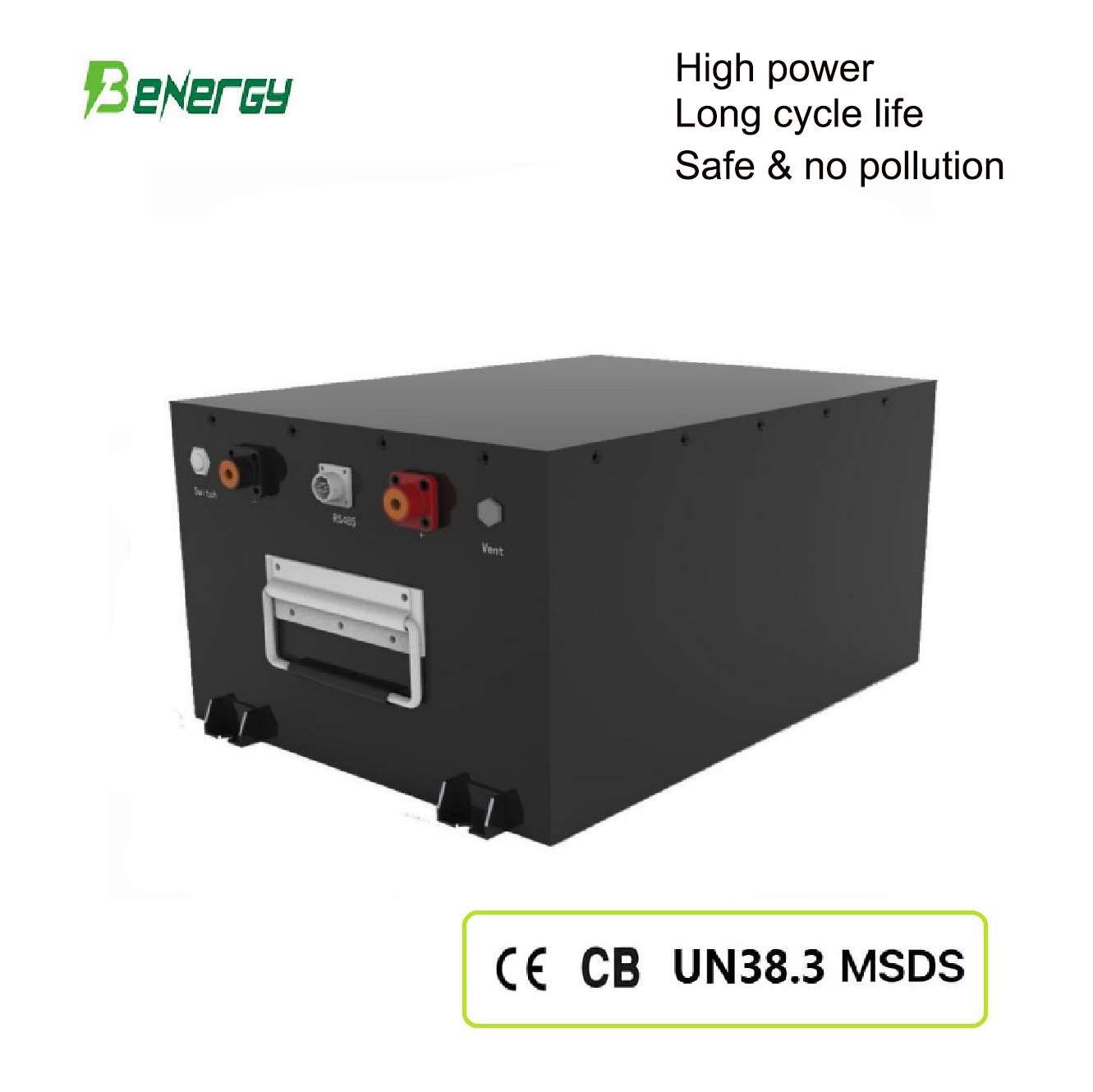 EZGO & Club Car Lithium Battery Upgrade Kit | 48V 100Ah LiFePO4, 3000+ Cycles | Maintenance-Free, Longer Run Time & More Power 1
