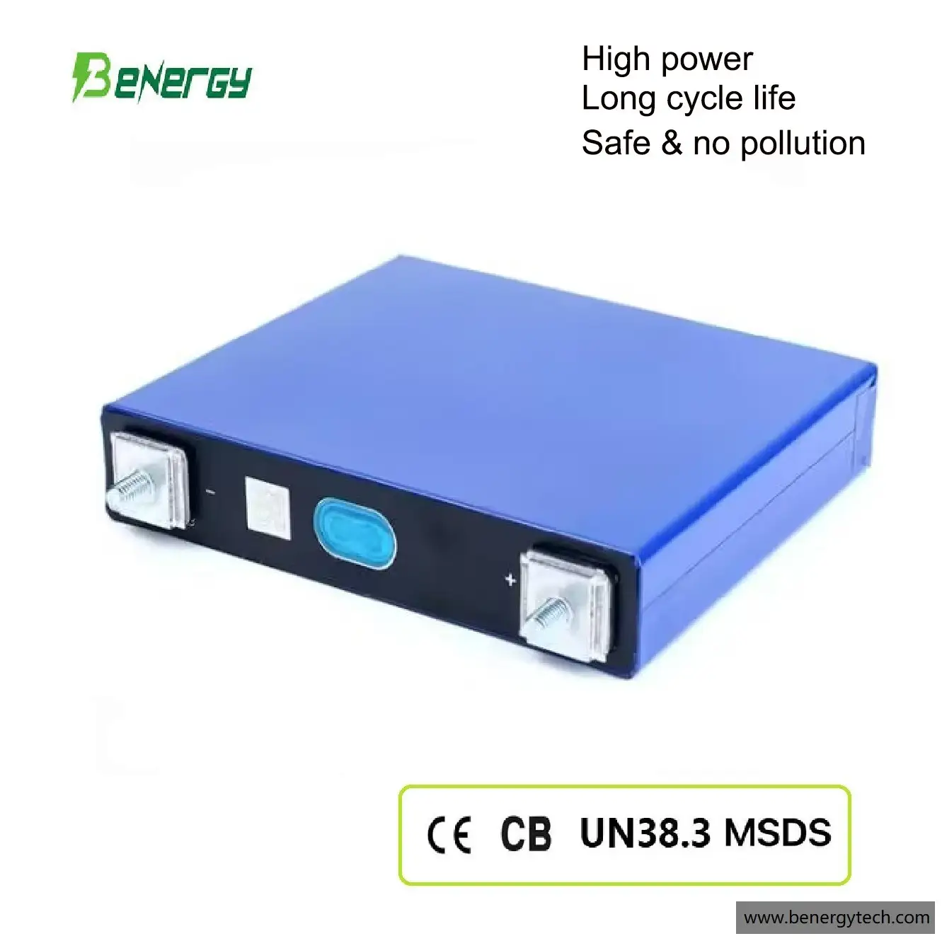 3.2V 67Ah Lithium Prismatic Cell for Solar Panel System, Golf Cart, RV, Replace Lead Acid (LiFePO4) 1