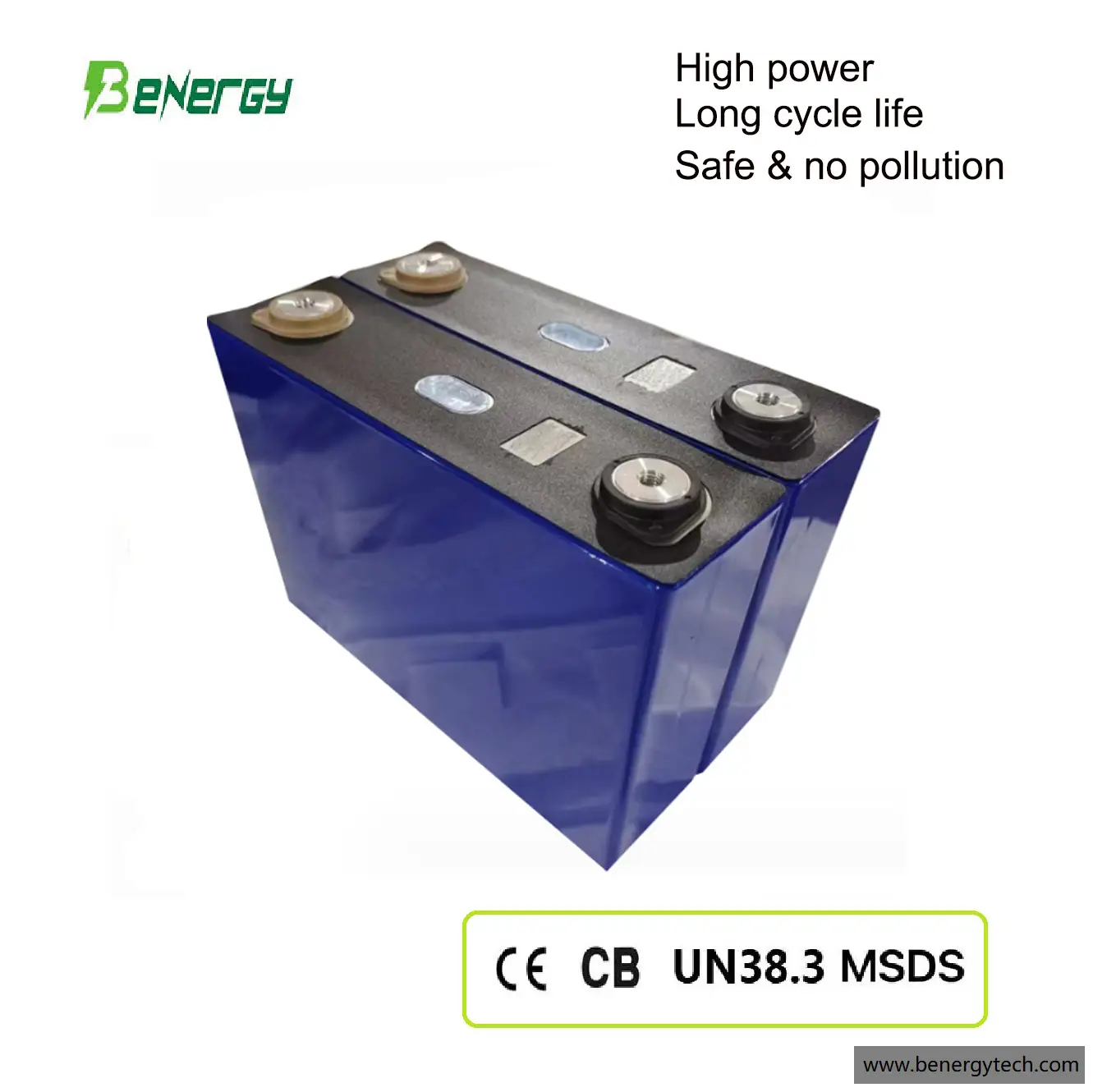 Batería de litio recargable de celda prismática LiFePO4 de 86 Ah y 3,2 V (grado A) para sistemas de almacenamiento solar (ESS) de bricolaje, almacenamiento doméstico y vehículos eléctricos. 1