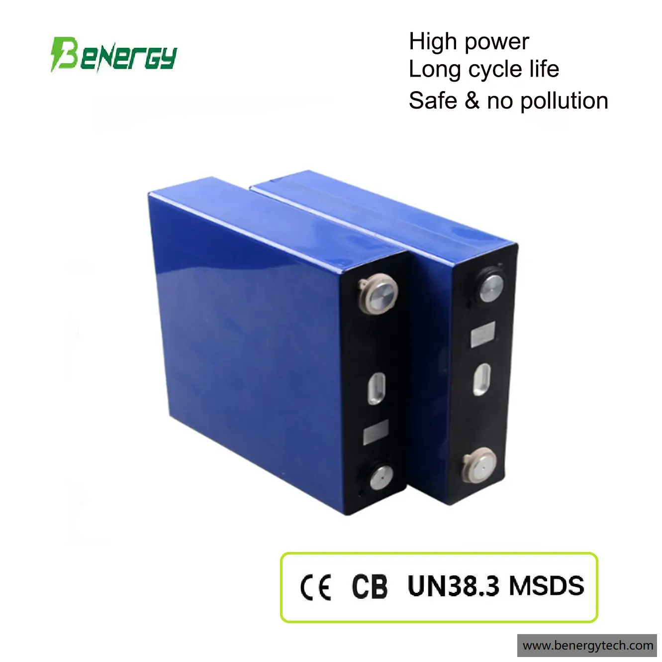 Celda de batería prismática LiFePO4 de 3,2 V y 206 Ah: ciclo de vida ultralargo, fosfato de hierro y litio de ciclo profundo de grado A para almacenamiento de energía solar en vehículos eléctricos. 1