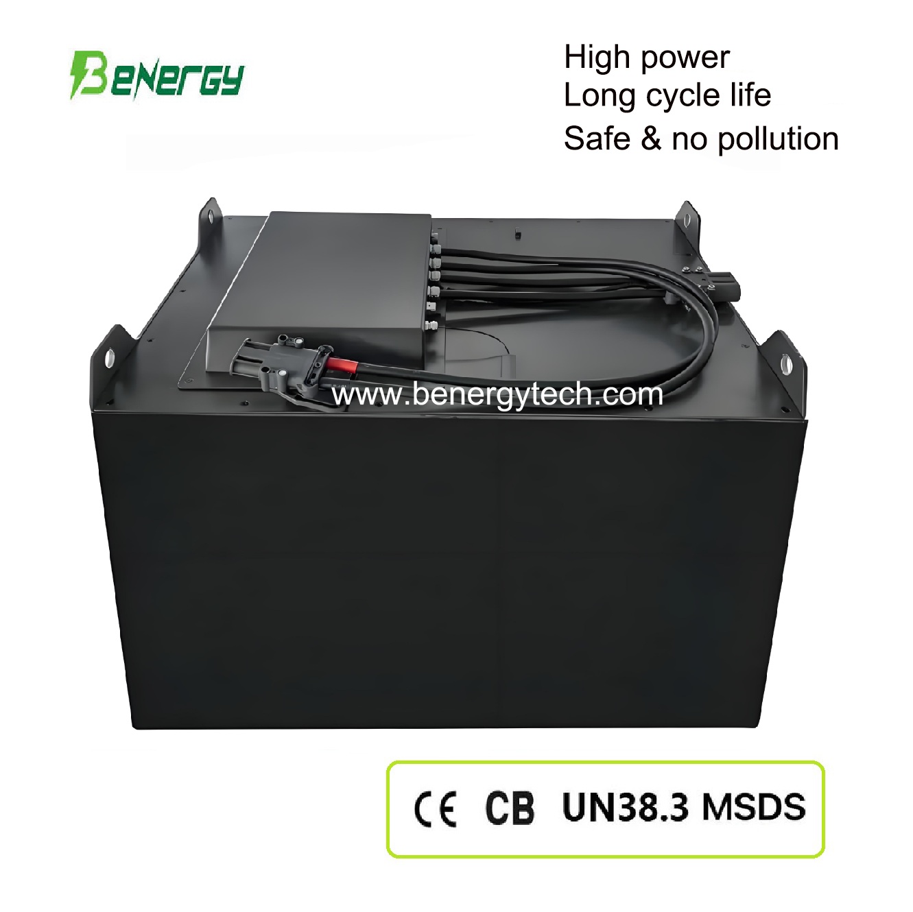 HELI CPD15 Compatible 48V 500Ah LiFePO4 Forklift Battery Pack – 5-Year Warranty & Maintenance-Free 1