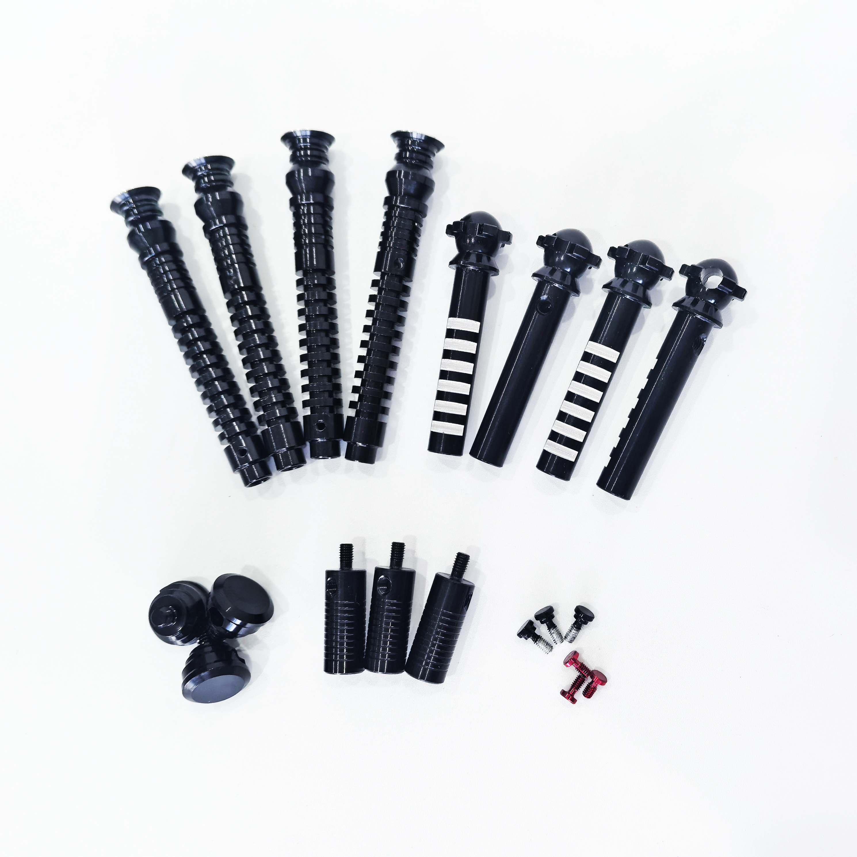 CNC-Bearbeitungsteile mit Eloxierung, Aluminium-Hardwareteile für Fahrradzubehör 2