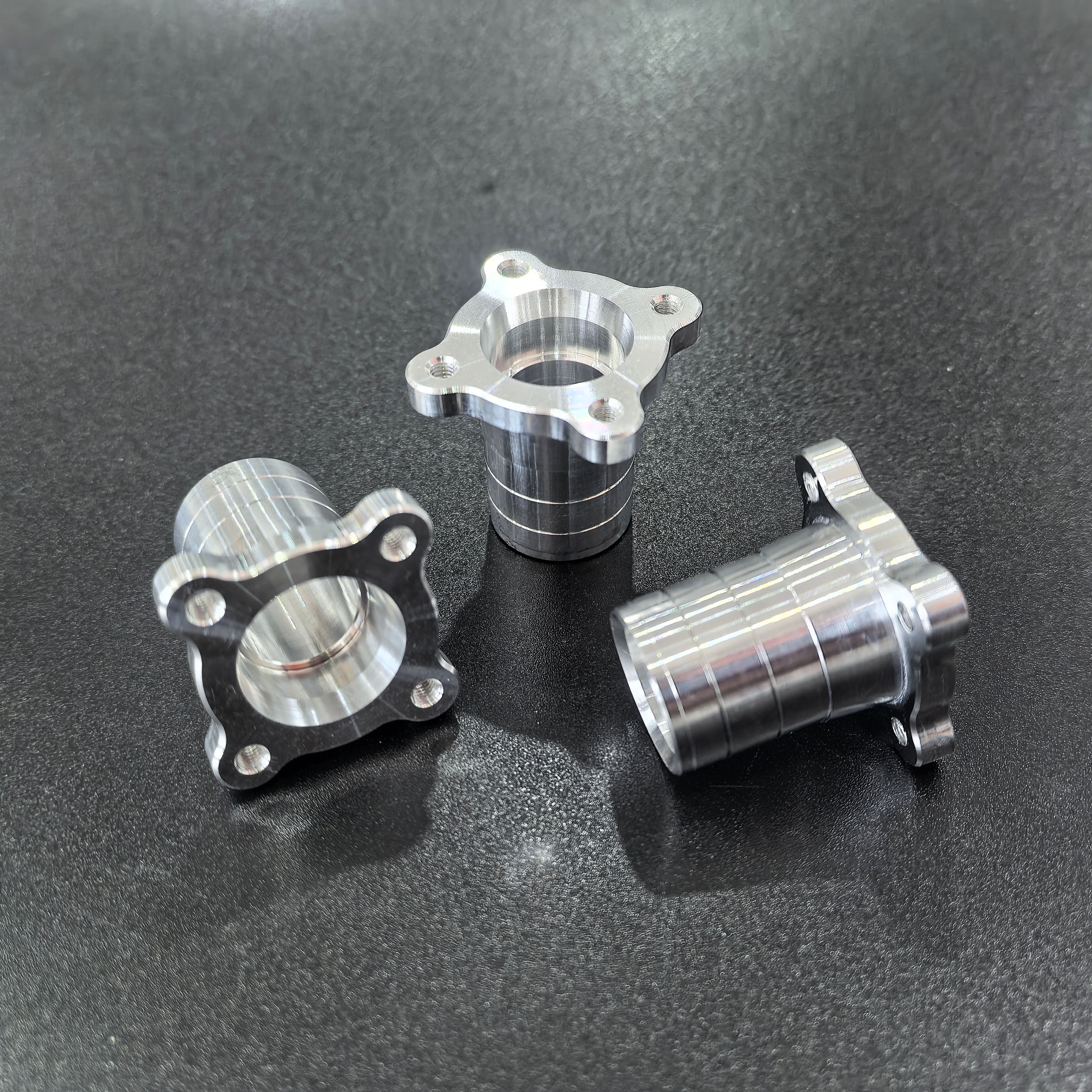 Polished Premium Aluminum: Achieved via CNC Machining for Precision Engineering 2