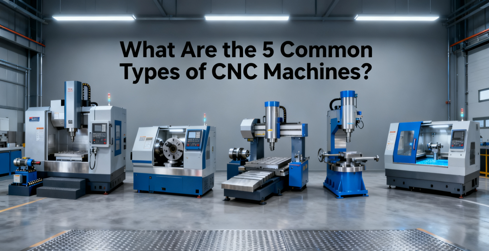 What Are the 5 Common Types of CNC Machines? | F&Q TECH