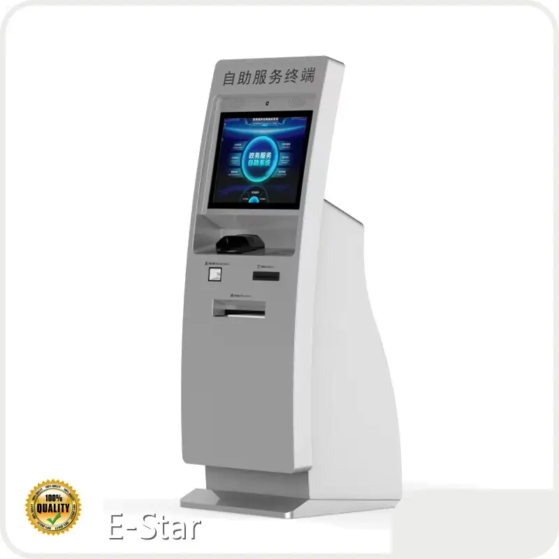 Self Service Banking Kiosk Government Self Service Kiosk Machine - - E-Star 1
