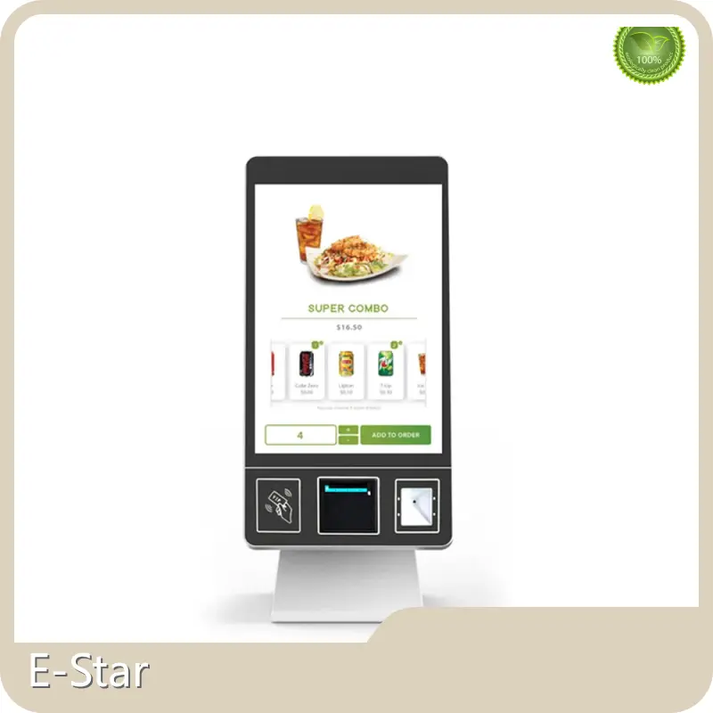 Indoor Kiosk Designs NFC Tablet PC Android Ordering Kiosk - - E-Star 1