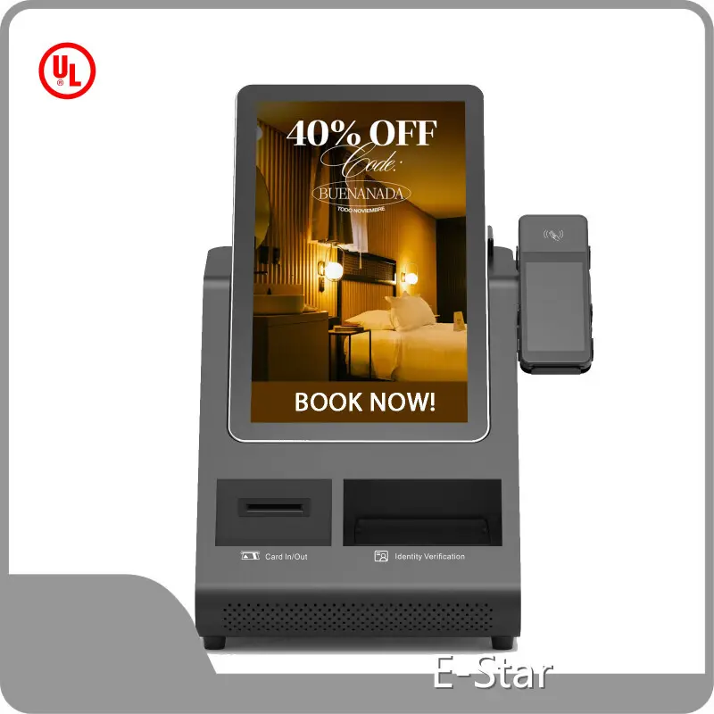 Cash Deposit Kiosk Machine Hotel Check in Kiosk Wholesale - E-Star 1