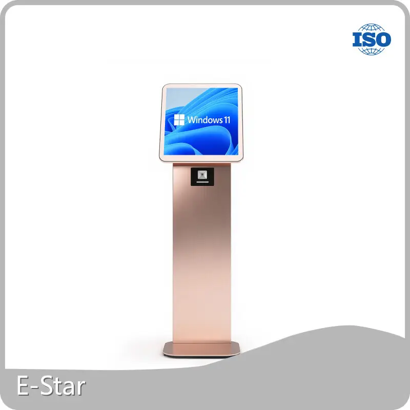 Self Service Ticketing Kiosk Floorstanding Stand by E-Star 1