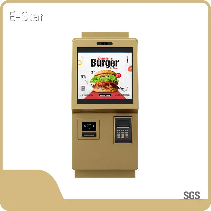 Self Service Check in Kiosk Hotel Wooden Box - - E-Star 1