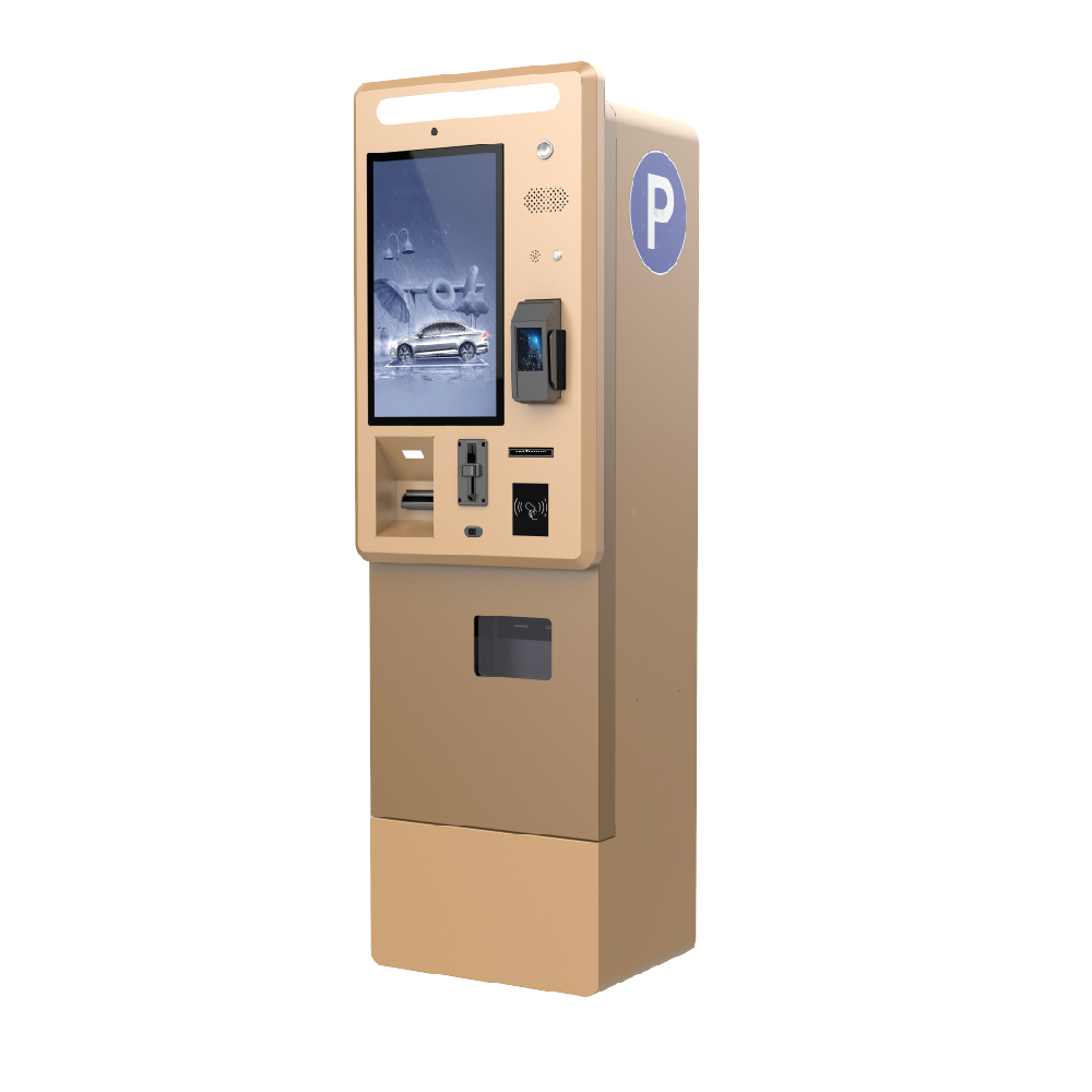 21.5 Inch Self Service Parking Payment Kiosk, Car Park Ticket Machine 2