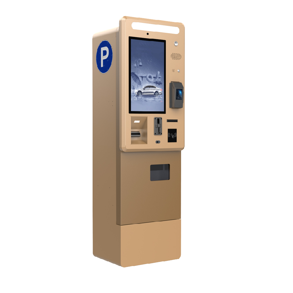 21.5 Inch Self Service Parking Payment Kiosk, Car Park Ticket Machine 3