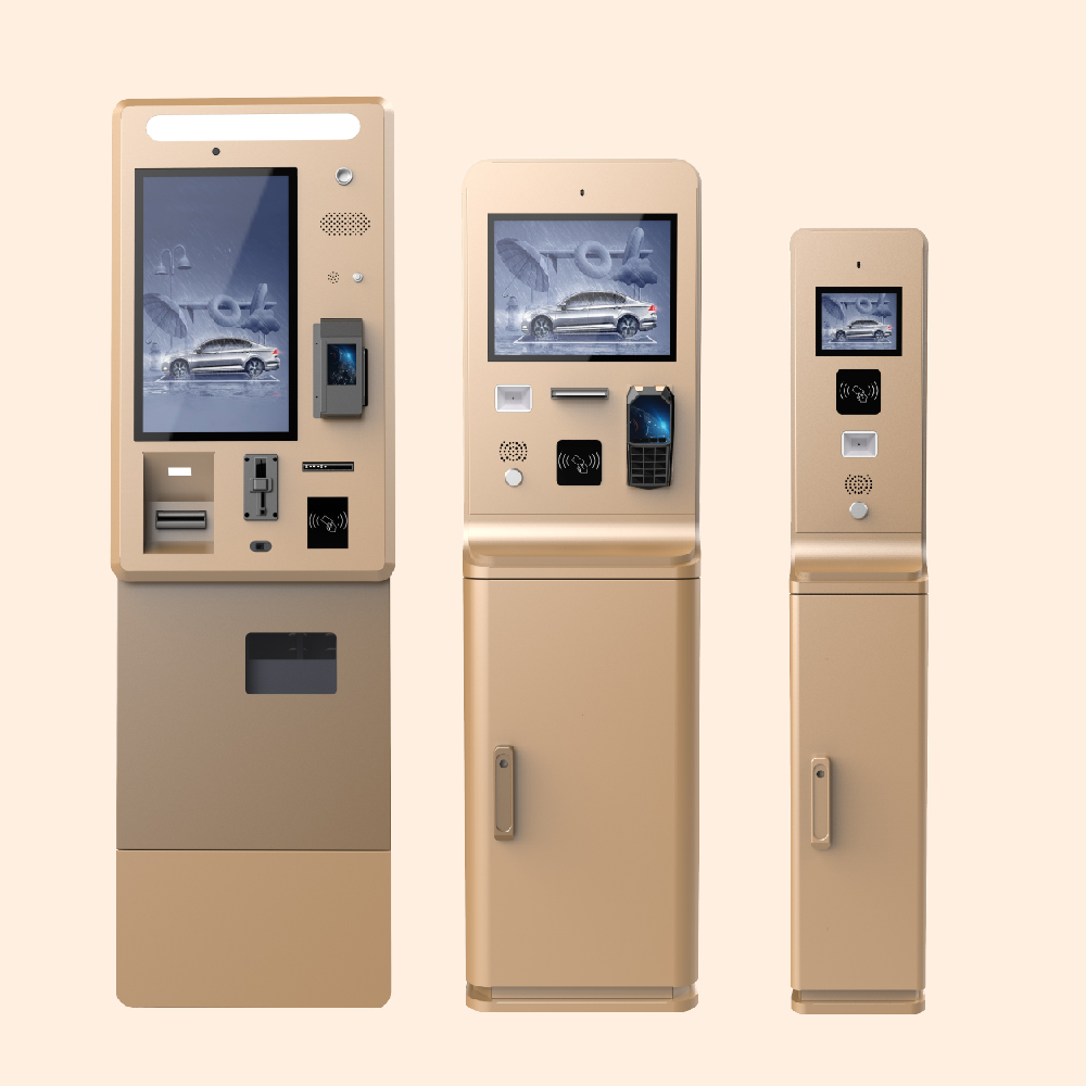 21.5 Inch Self Service Parking Payment Kiosk, Car Park Ticket Machine 5