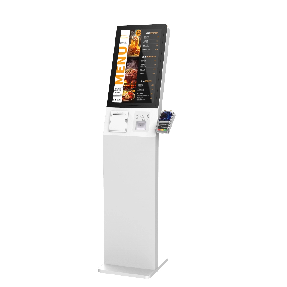 Standing Self Order Machine, Restaurant Self Service Kiosk 1