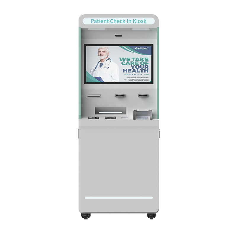 Kiosque d'enregistrement des patients/kiosque d'hôpital, machine intégrée pour patients ambulatoires d'hôpital 1