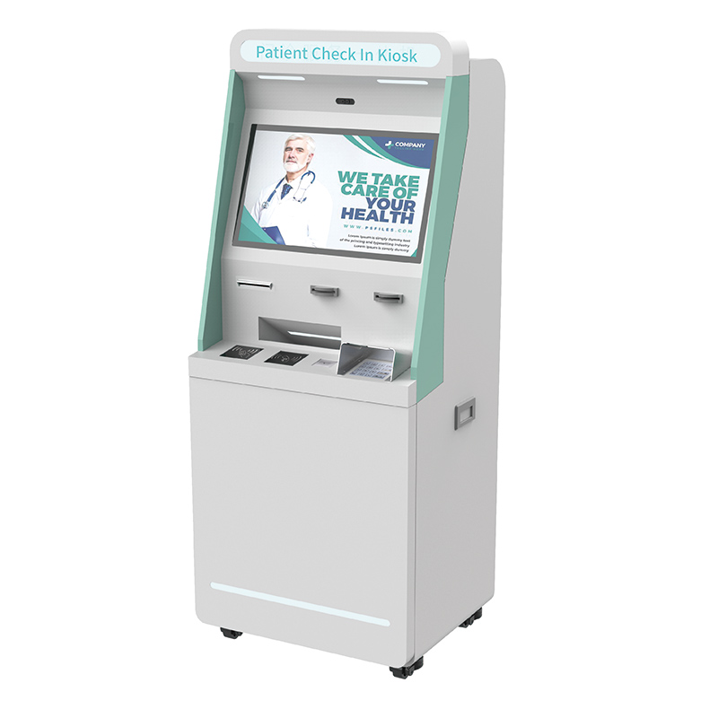 Kiosque d'enregistrement des patients/kiosque d'hôpital, machine intégrée pour patients ambulatoires d'hôpital 4