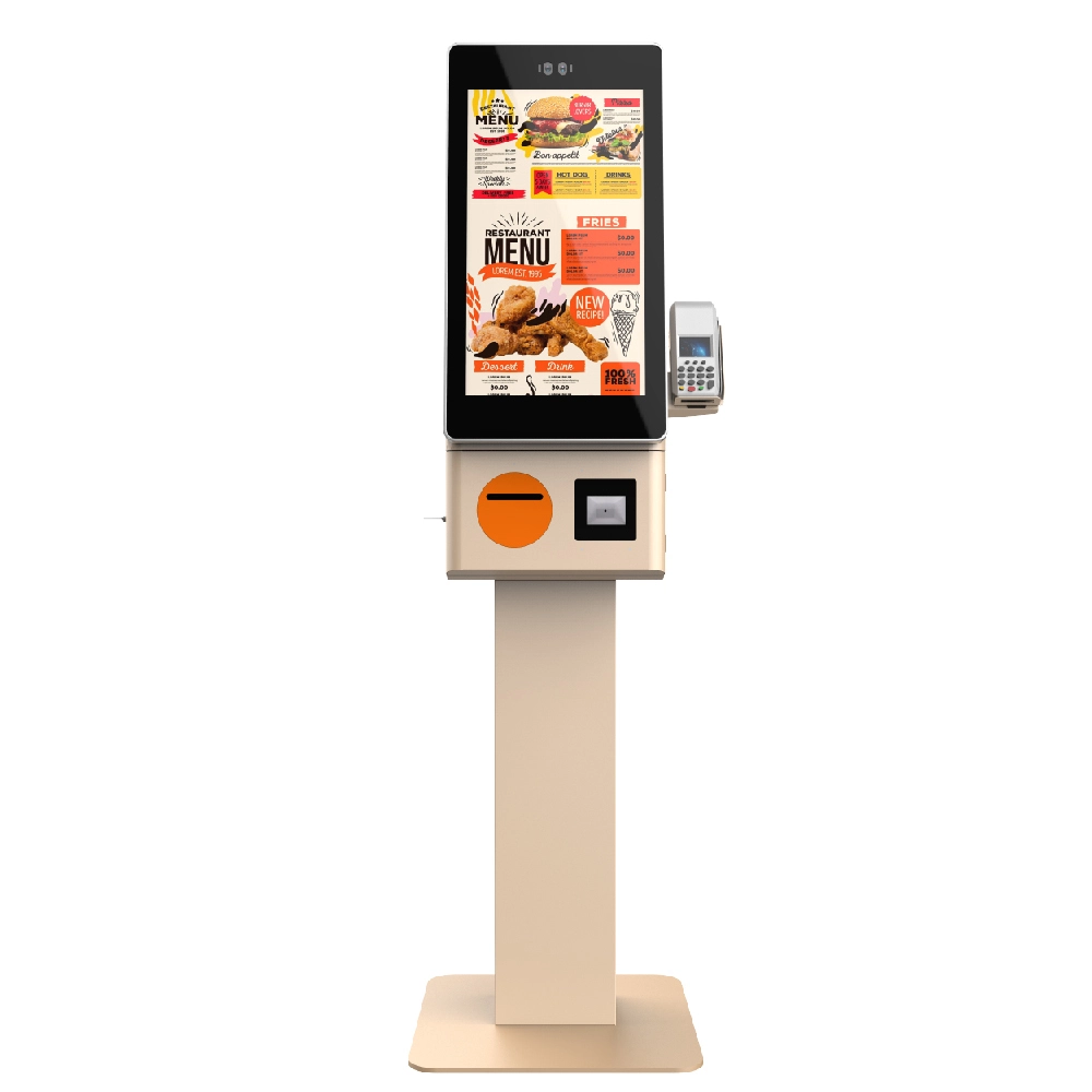 Standing Touch Screen Automated Self-service Checkout Payment Kiosk 1
