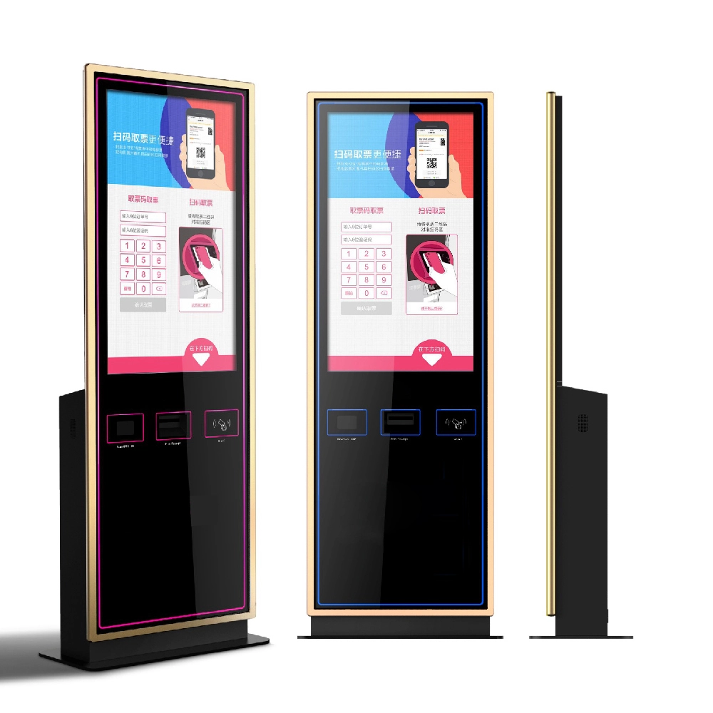 Standing Movie Theater Ticket Kiosk for Movie Ticket Collecting and Purchasing 1