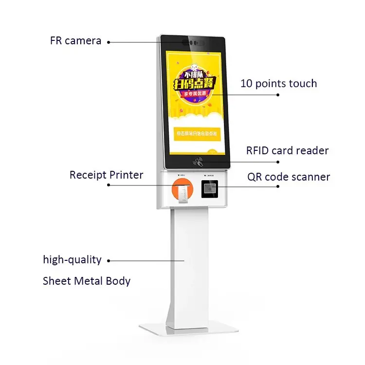 Self Service Ordering System Self Order Kiosk Wholesale - LKS Kiosk 2