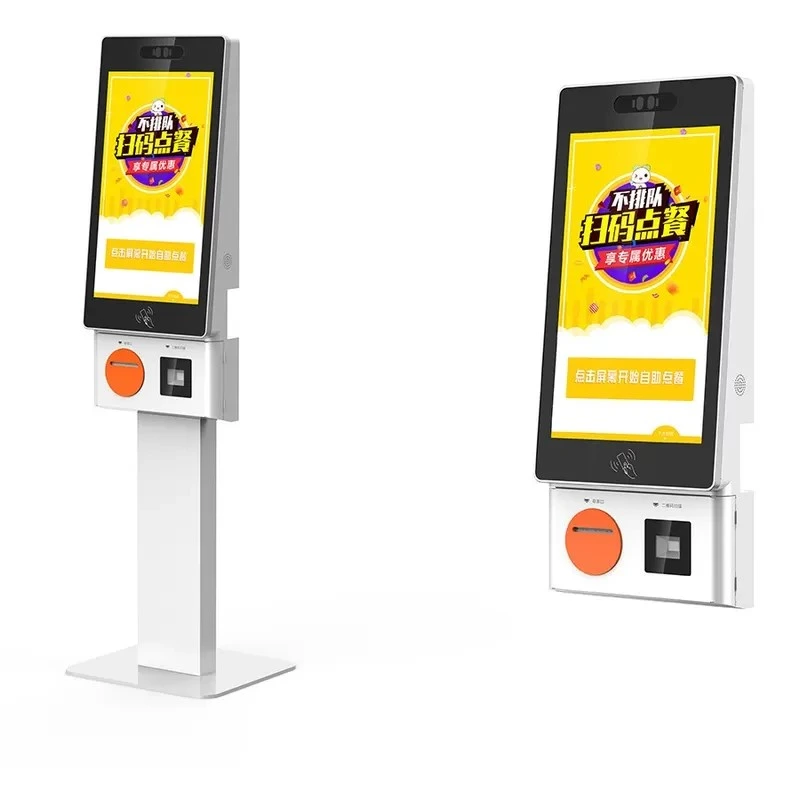 21.5-Inch Floor Standing Self Payment Kiosk With POS payment 1